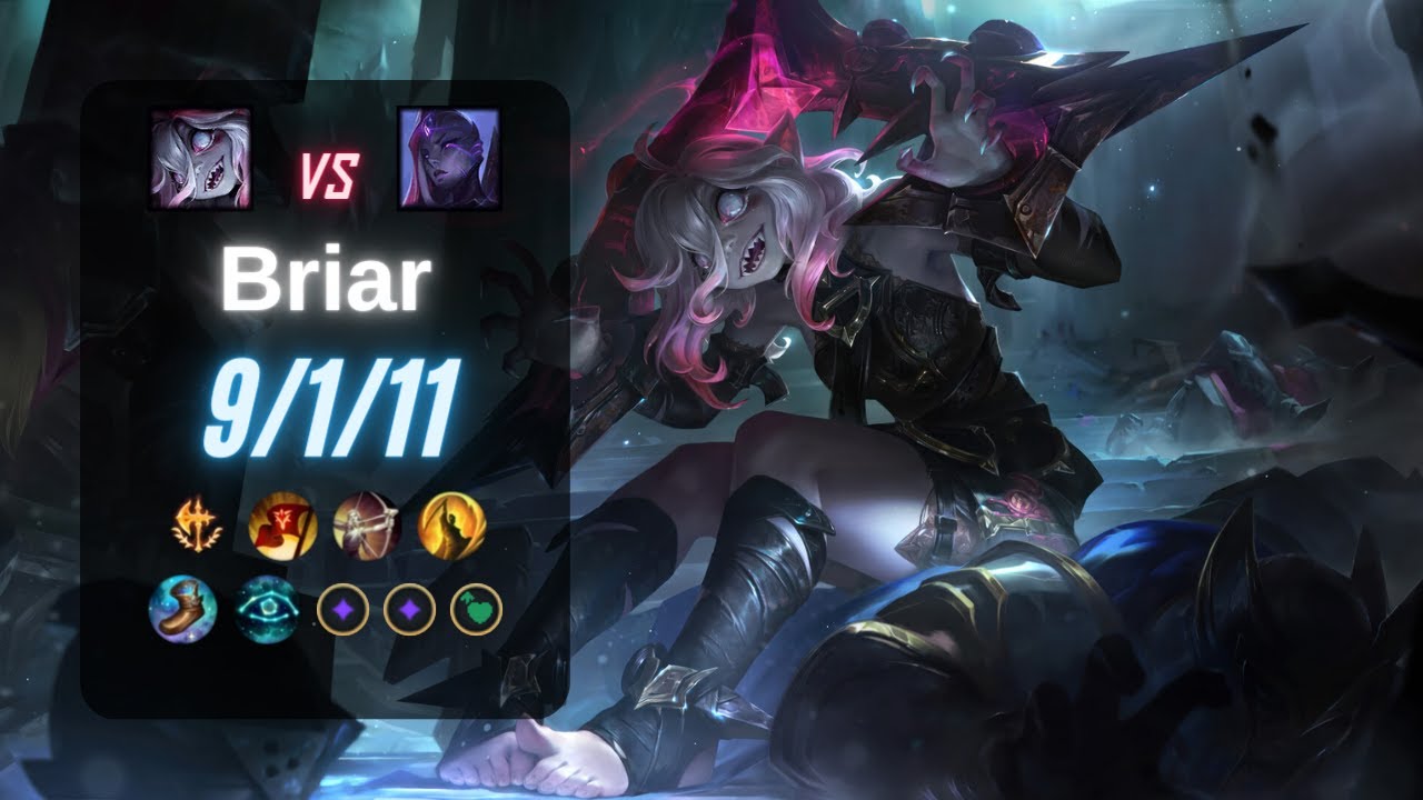 BRIAR JUNGLE vs BEL'VETH - EUW LoL Challenger Patch 14.3