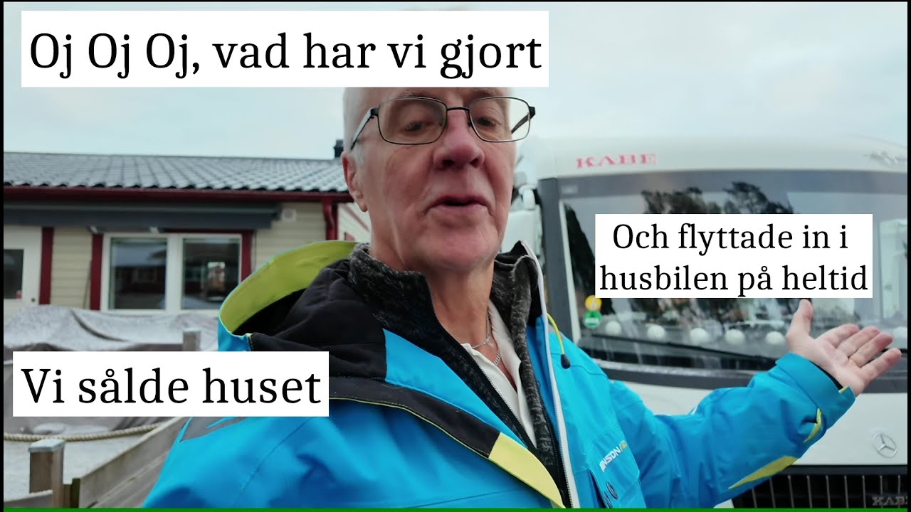 Äntligen flyttar vi in i husbilen!!!!