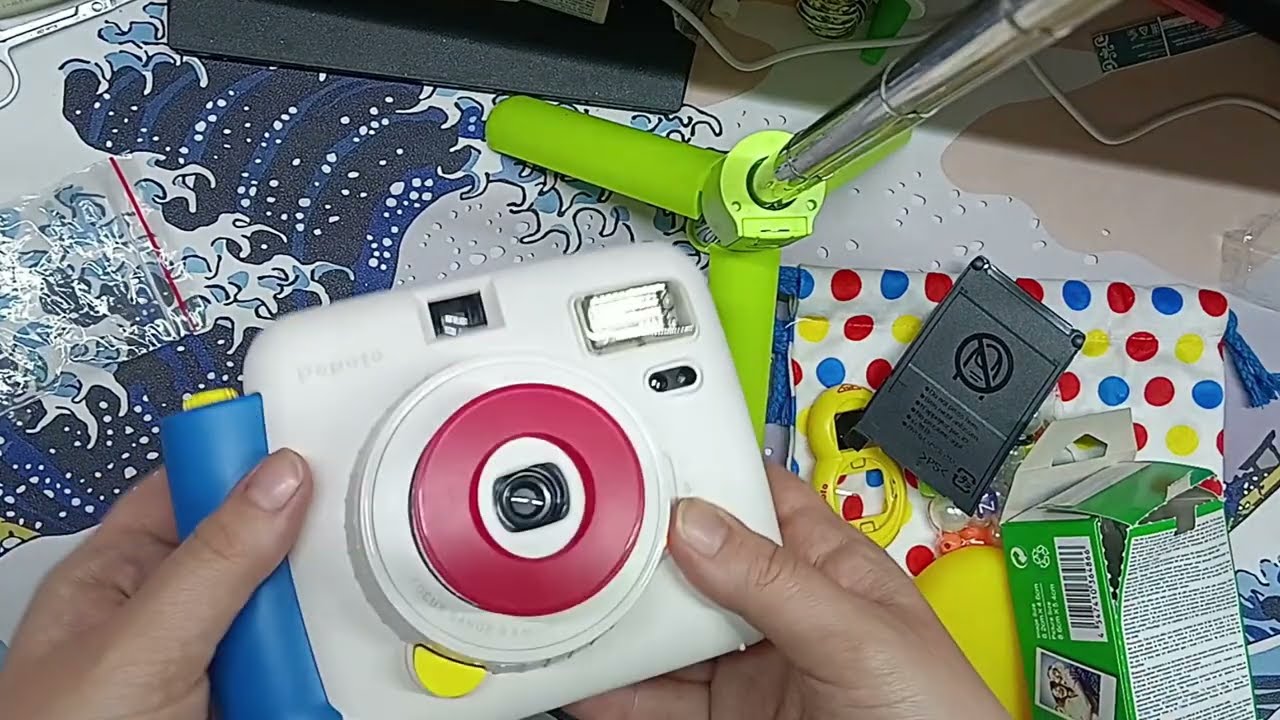 Распаковка камеры моментальной печати! Popoto instant camera