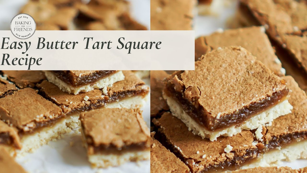 Butter Tart Square Recipe