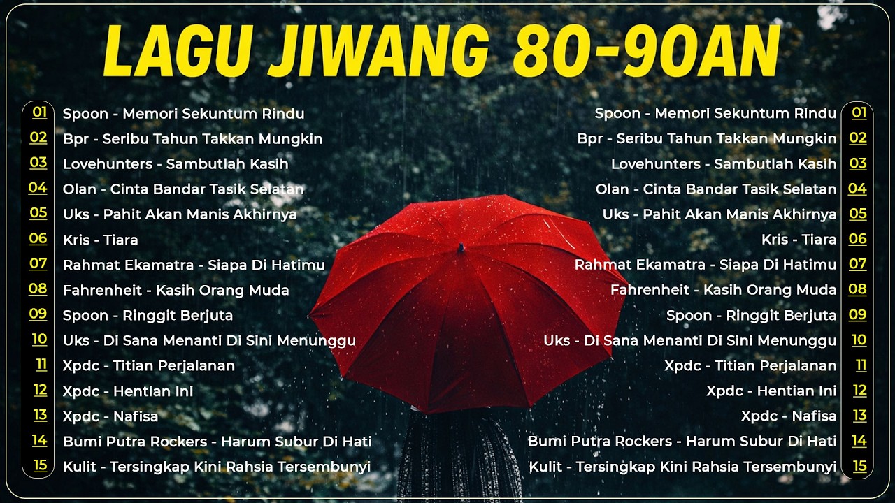Lagu Jiwang Slow Rock 80an 90an - Koleksi Tangkap Nangis Paling Syahdu