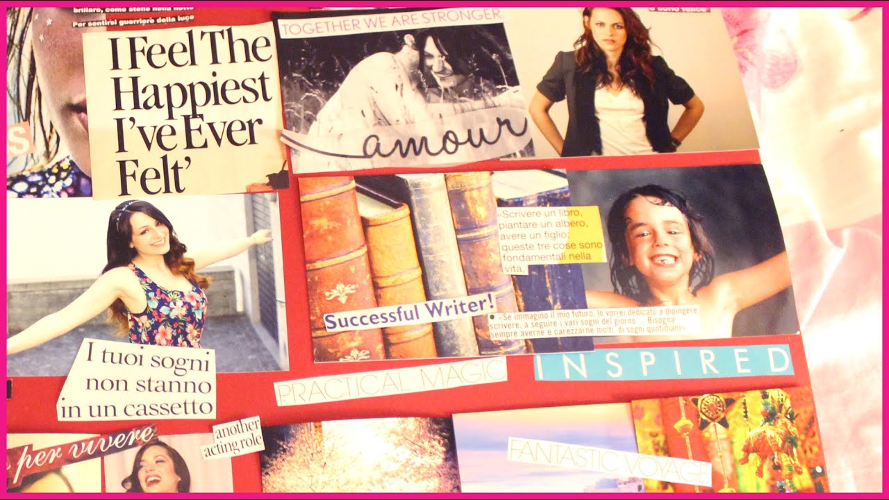 Come realizzare una Vision Board! ♡ Shanti Lives