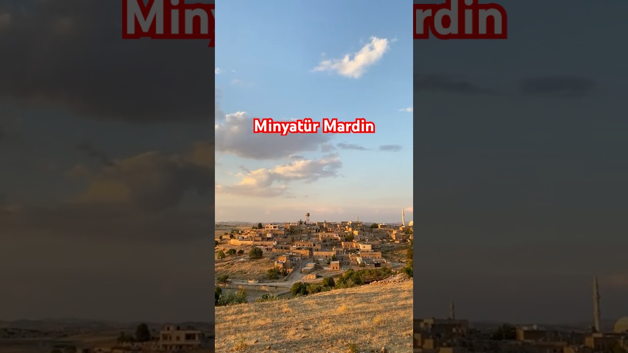 minyat&uuml;r bir Mardin&rsquo;i andıran Hapsnas k&ouml;y&uuml;, Midyat #midyat  #mardin #bozopotamya #gezi #travel
