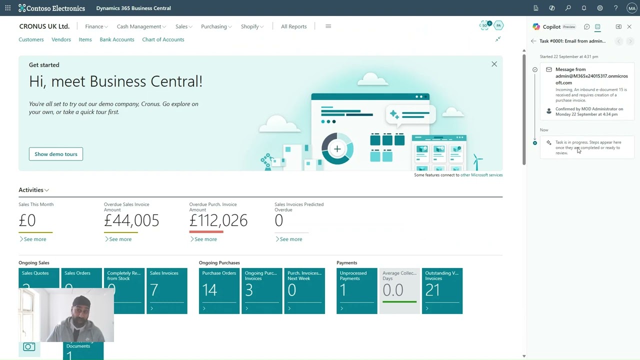 Агент по работе с дебиторской задолженностью в Business Central (Волна 2 - 2025)