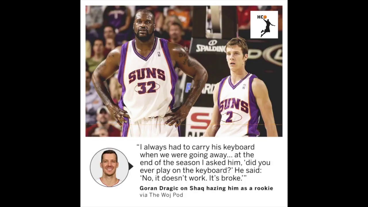 Goran Dragic reveals Shaq&rsquo;s hazing of him as rookie with Suns