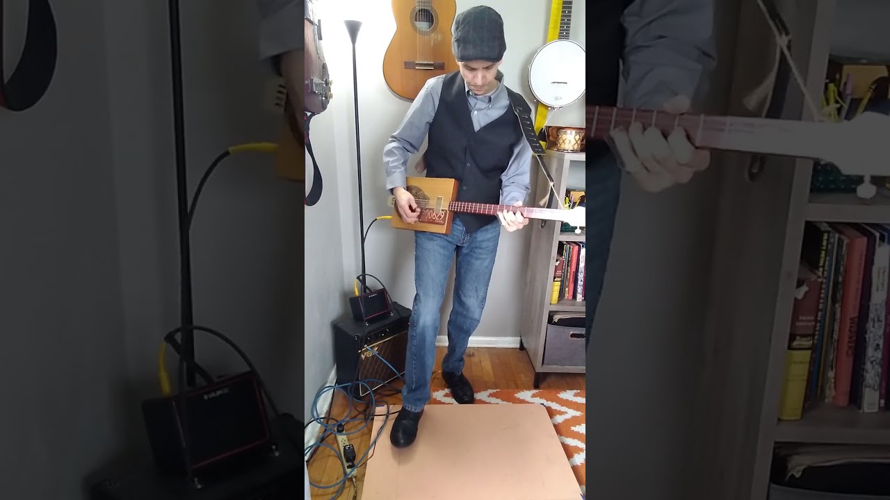 Wade in the Water - Cigar Box Guitar Gospel - Scott Atkinson