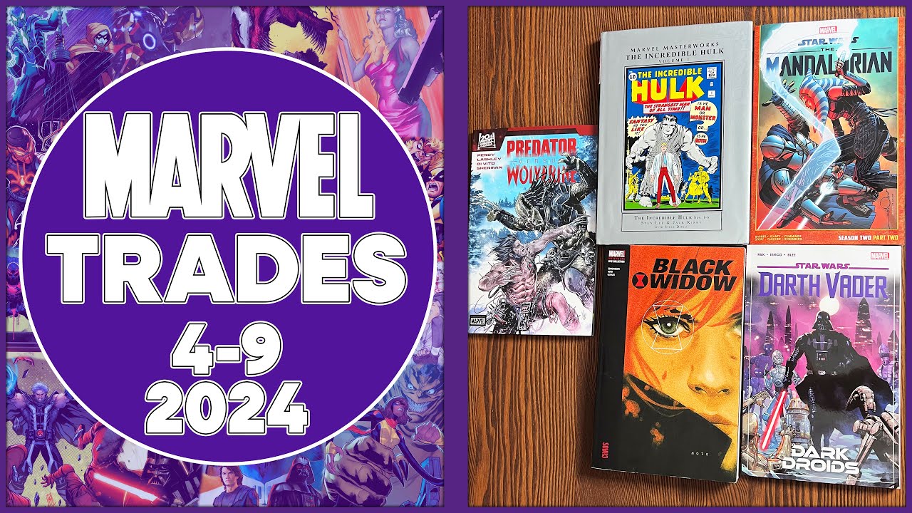 Marvel Books 4/9/24 | PREDATOR VS. WOLVERINE | BLACK WIDOW MODERN ERA EPIC COLLECTION: CHAOS