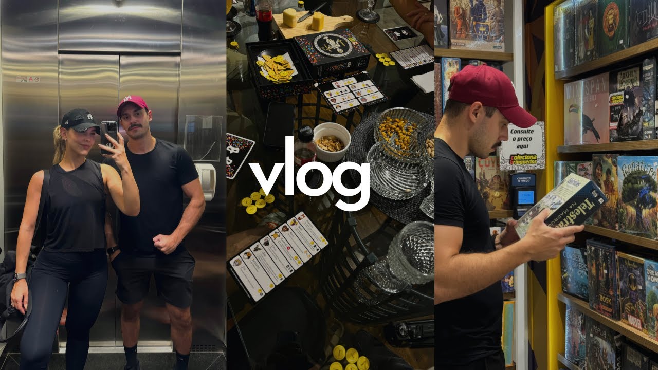 NOSSO FINAL DE SEMANA, RO VAI VOLTAR A ESTUDAR, DICA DE FILME, NOITE DE JOGOS #vlog