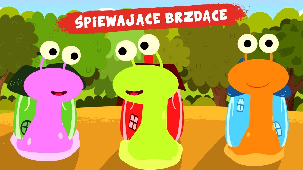 Śpiewające Brzdące - Dzielne ślimaki - Piosenki dla dzieci 😍😎🤩
