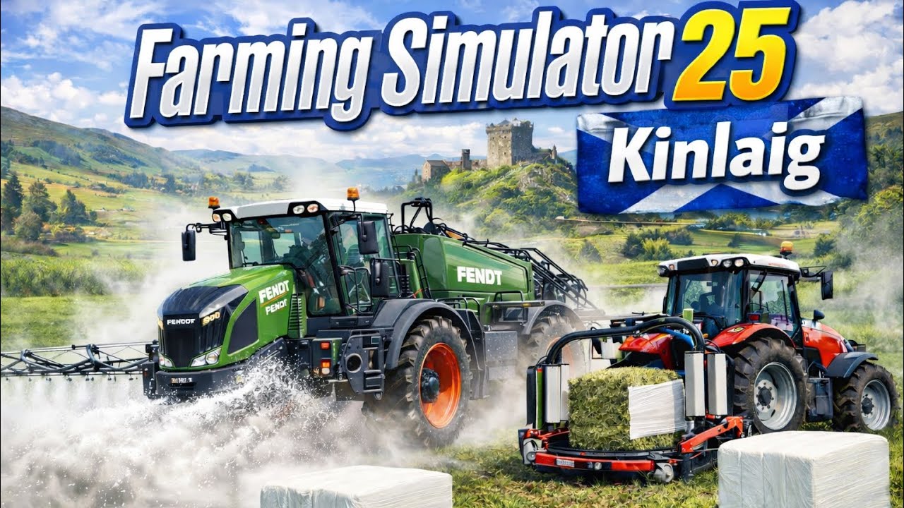 ГИГАНТСКИЯТ FENDT РАЗБИВА НИВИТЕ! 💥 | MEGA SPRAYER ACTION | Farming Simulator 25 | Kinlaig