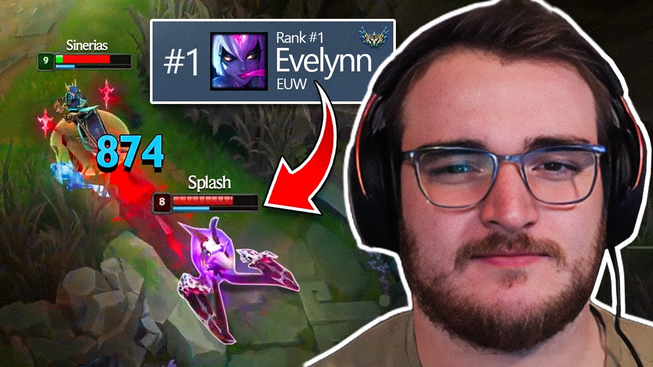 How to play vs one of the MOST FEARED matchups in the Jungle (Against the Rank 1 Evelynn World)