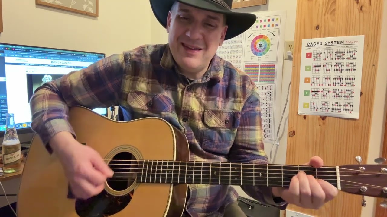 I’m so lonesome I could cry. Hank Williams. Guitar and vocal.