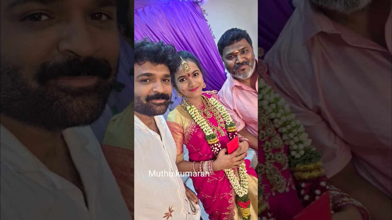 Zeetamil sandhiya raagam serial rajkamal attend rajkumar daughter holy bathing ceremony