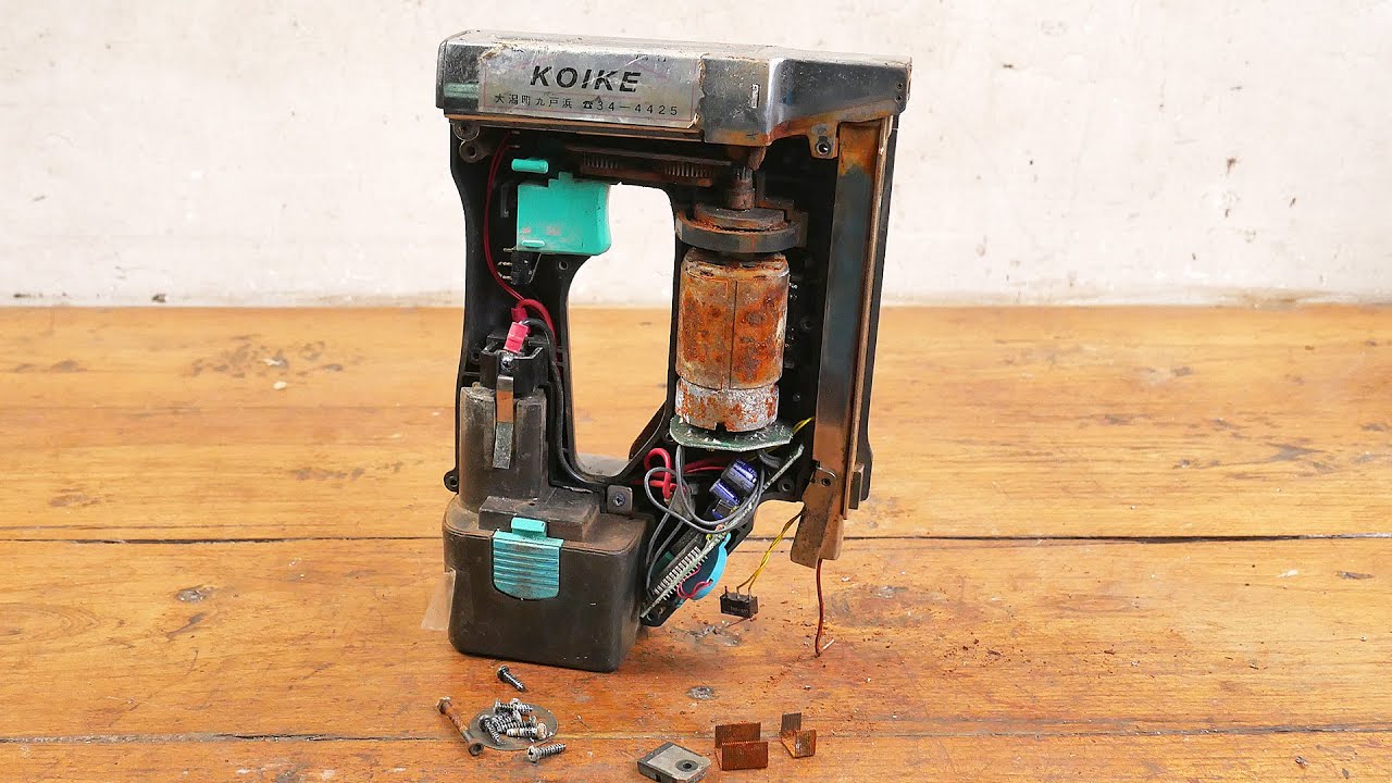 Restoration of Cordless Staple Gun
