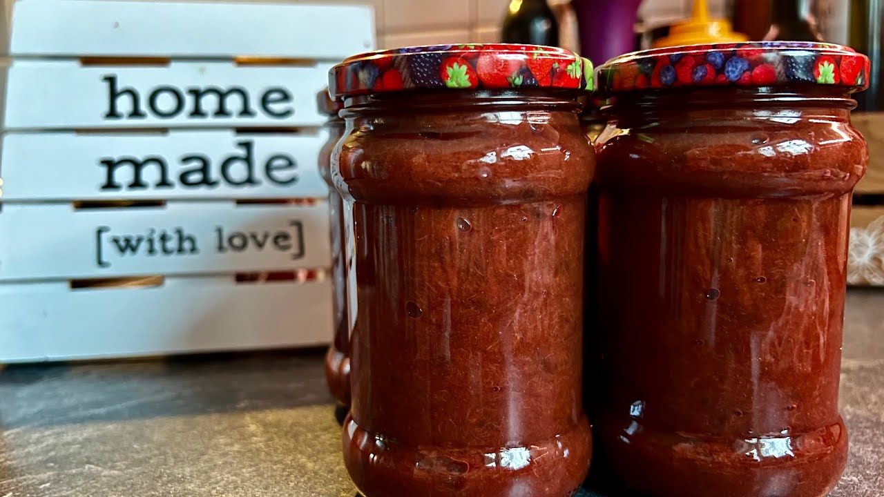 Pflaumenmus, rum&auml;nische Rezept. #viral #viralvideo #food