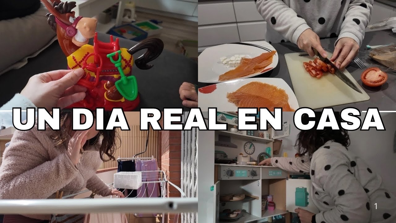 Un día en casa con nosotros 🏡| Juegos, comidas, tareas y vida real 💛