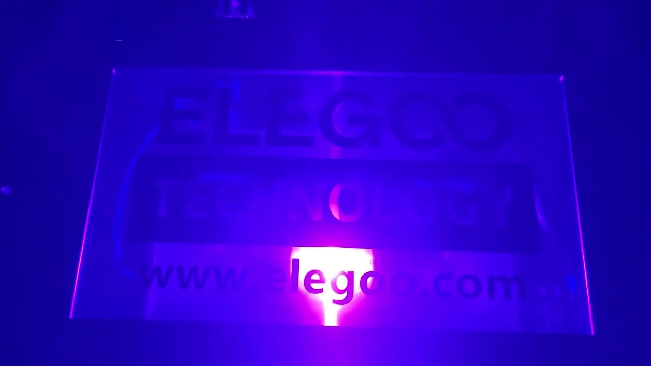 Elegoo Jupiter Screen Exposure Test