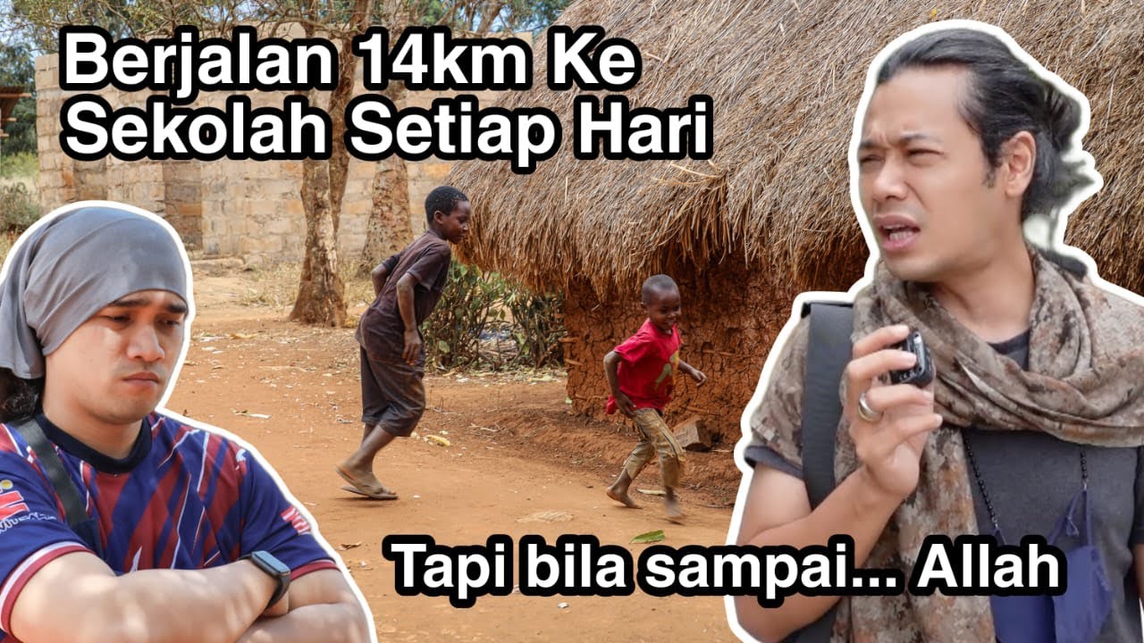 Vlog Afrika: Bayangkan Macam Ni Sekolah Korang, Sanggup Tak Nak Pergi? | Haze in Afrika. Eps 5