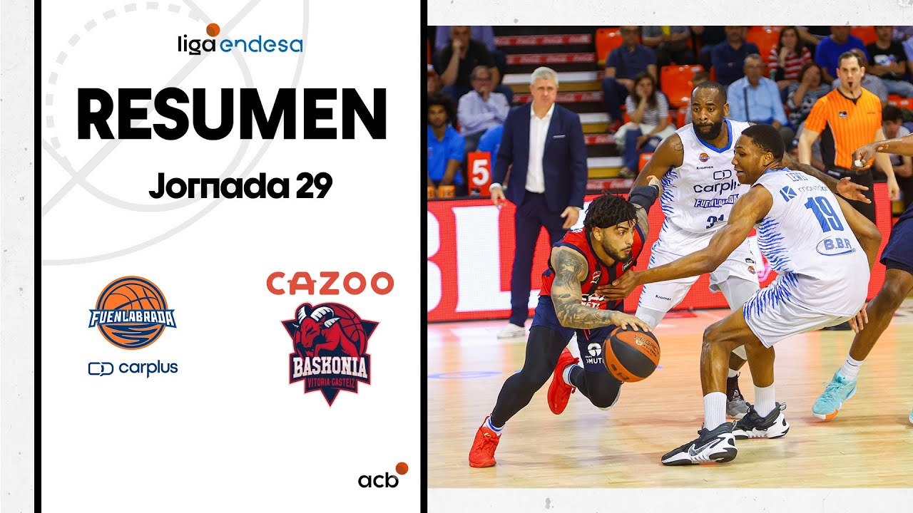 Carplus Fuenlabrada - Cazoo Baskonia (93-112) RESUMEN | Liga Endesa 2022-23