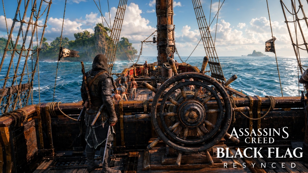 You Can Finally Play Like A Real Assassin In Black Flag Resync...