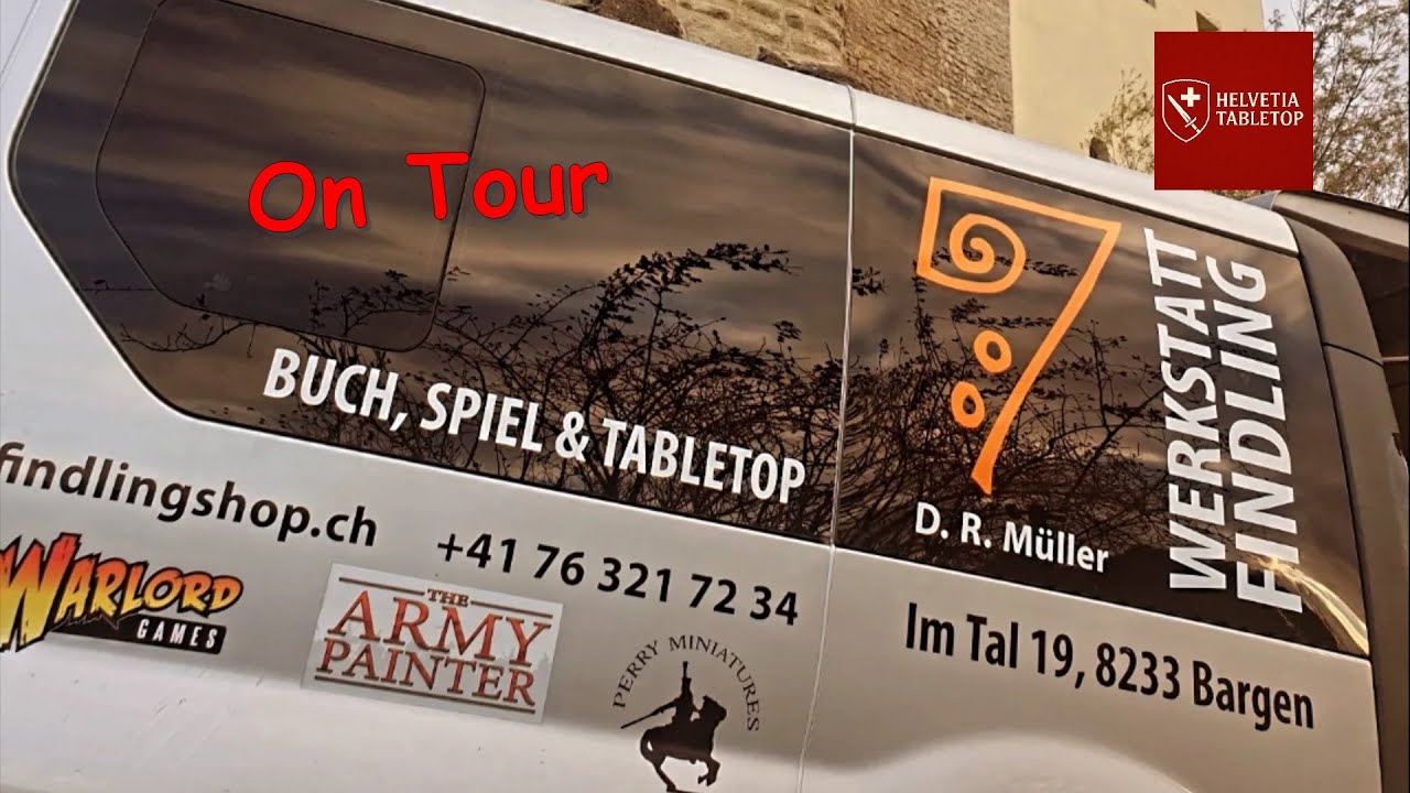 On Tour: Helvetia Tabletop zu Besuch bei Werkstatt Findling | Tabletop Schweiz | Bargen SH