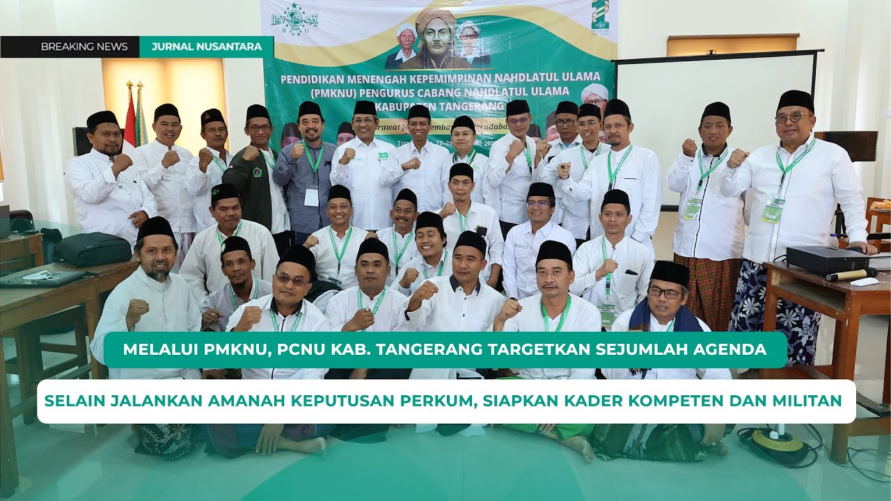 Melalui PMKNU, PCNU Kab. Tangerang Targetkan Sejumlah Agenda