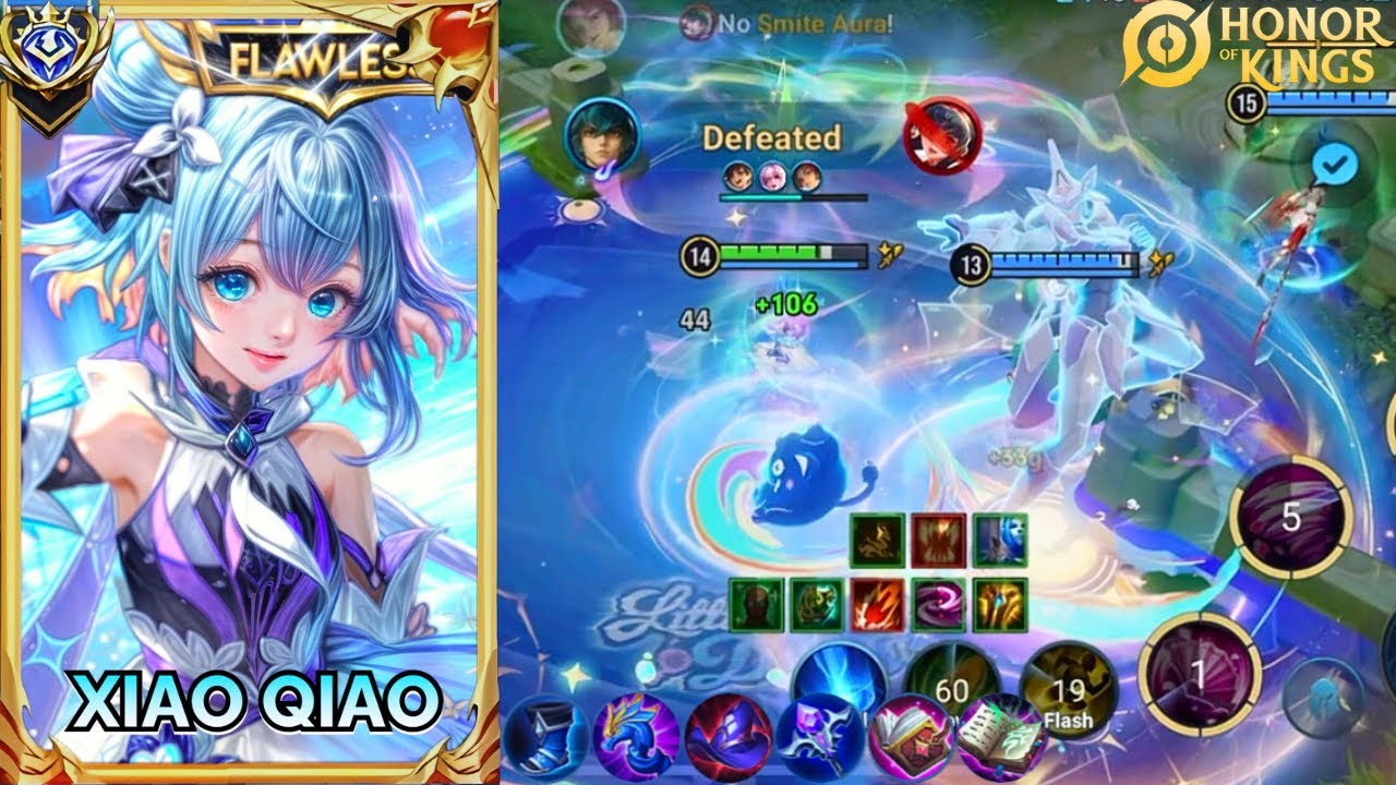 XIAO QIAO | BEST MID TOP GLOBAL RANK HONOR OF KINGS GAMEPLAY