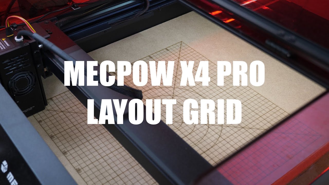 Mecpow X4 Pro Laser Custom Layout Grid