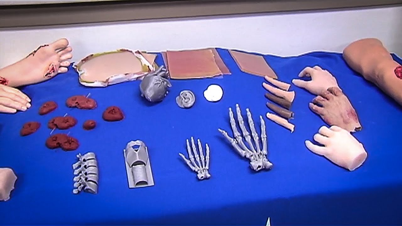 Hospital using 3D printer for medical traning