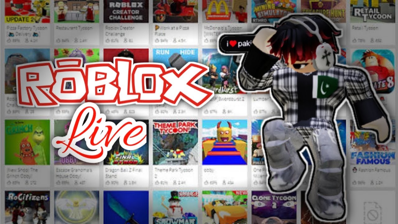 🔴 LIVE : Playing Roblox With Viewers 👀
