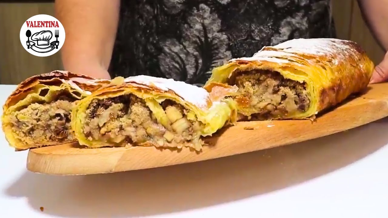 Recept sam prona&scaron;la u starom ausriskom časopisu❗Originalna BAVARSKA &Scaron;TRUDLA sa JABUKAMA-Prava domaća