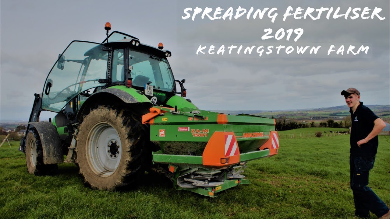 Spreading Fertiliser 2019-Keatingstown Farm