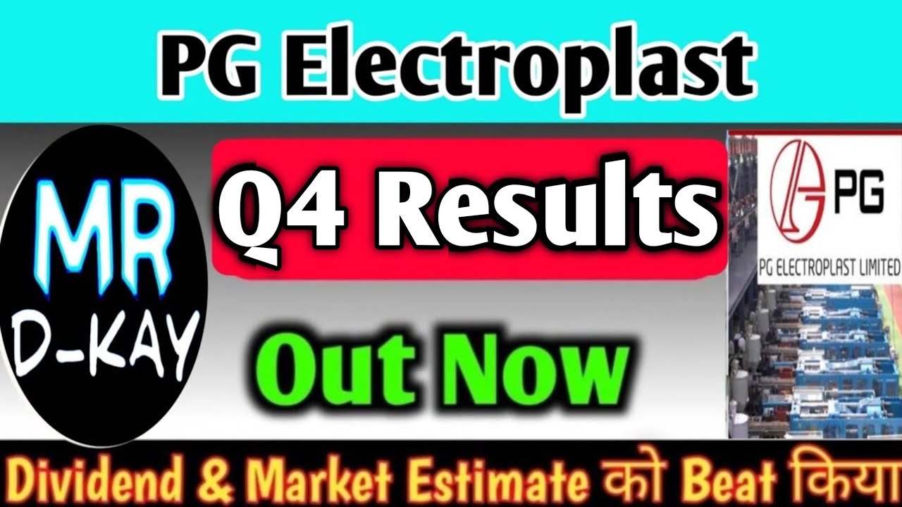 PG Electroplast share latest news 🔥PG Electroplast Q4 Results 2026 | Why PG Electroplast Crash Today