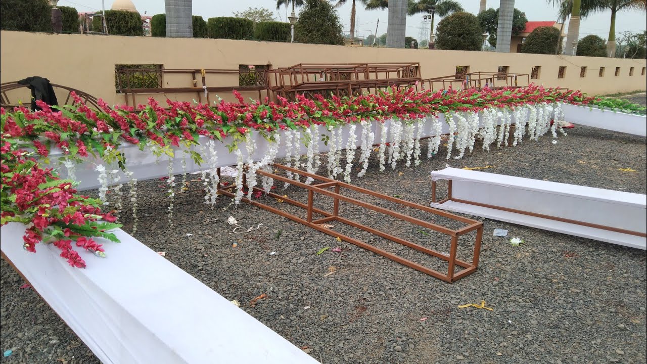 Full details of 10 by 15 gate with flower || new flower decoration Gadarwara