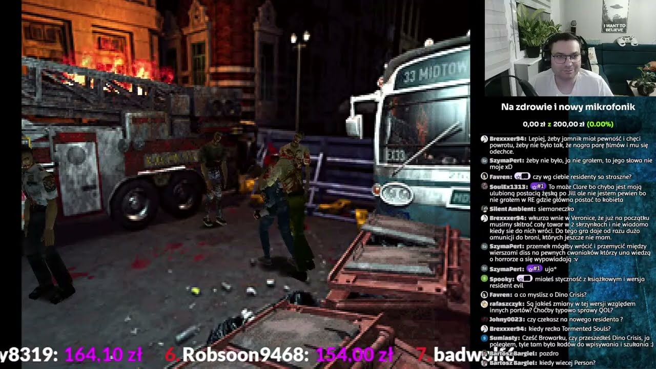 Resident Evil 2 Dreamcast Edition - live z Browarkiem