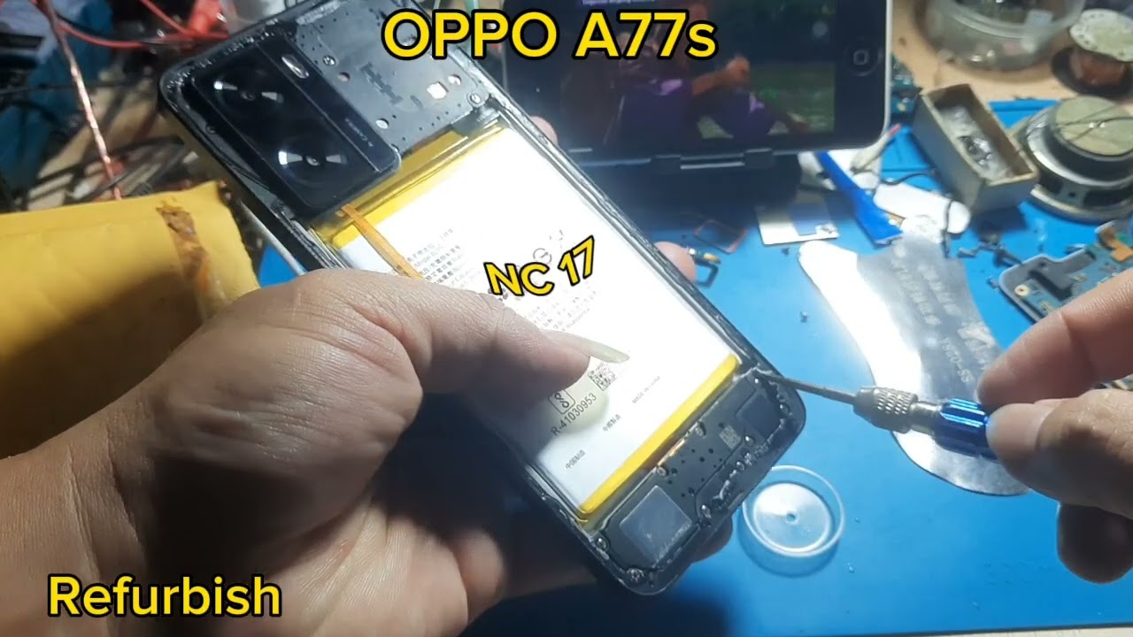 OPPO A77s Kasus Cas ERROR ( Refurbish )