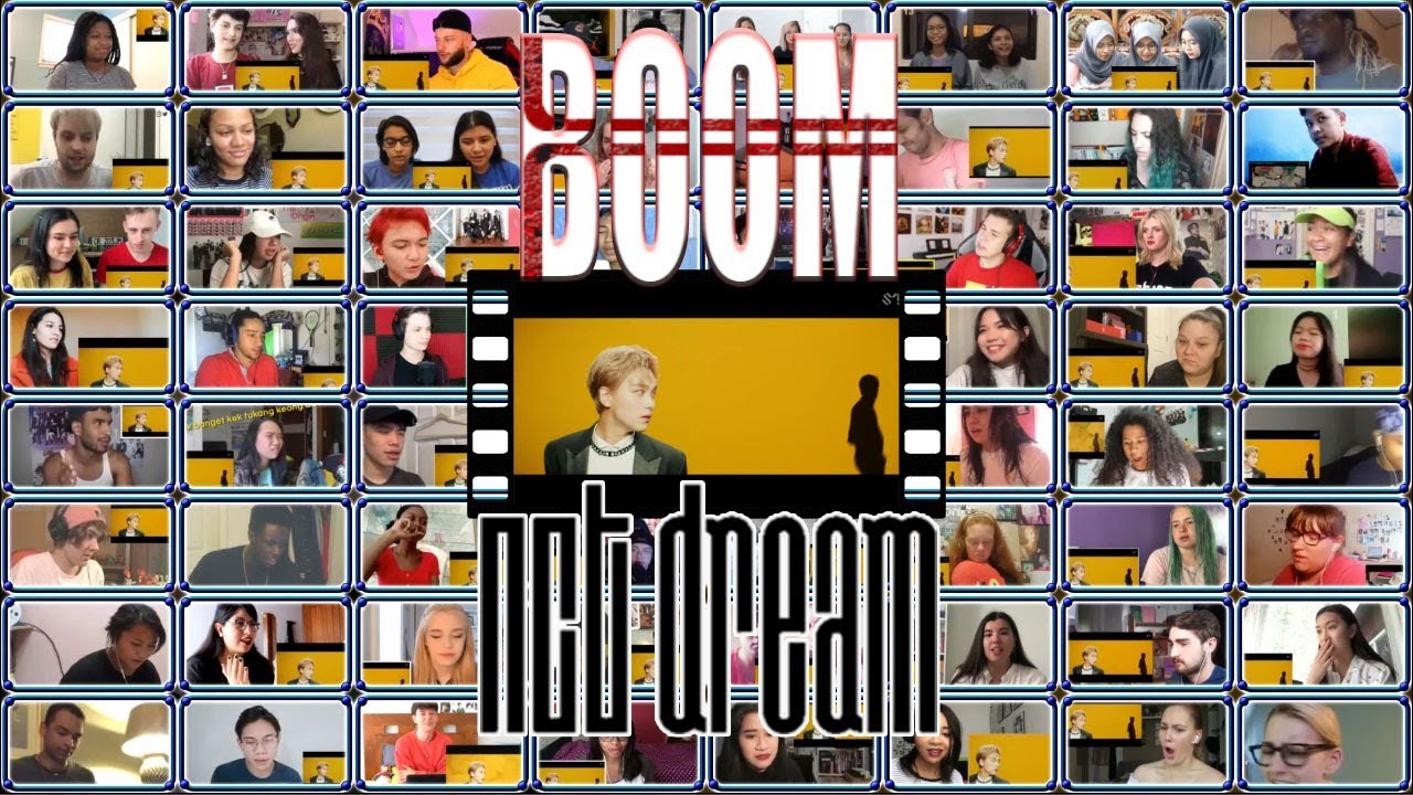 NCT DREAM-BOOM(엔시티 드림 -붐) MV reaction mashup