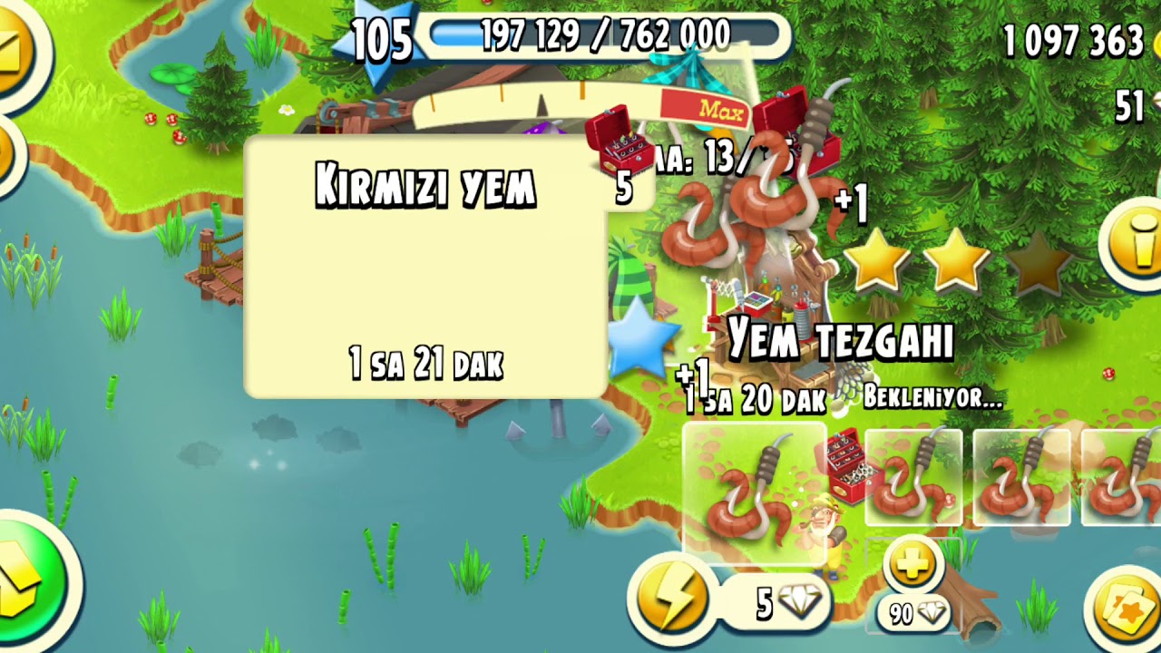 Hay Day Farm 105 level #Hayday