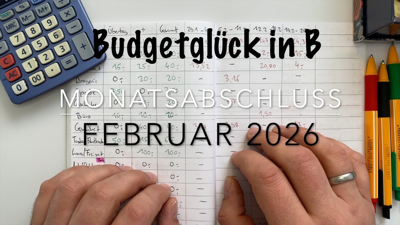Monatsabschluss Februar 2026/ Guter Monat, schlechter Paarabschluss 😂🙈
