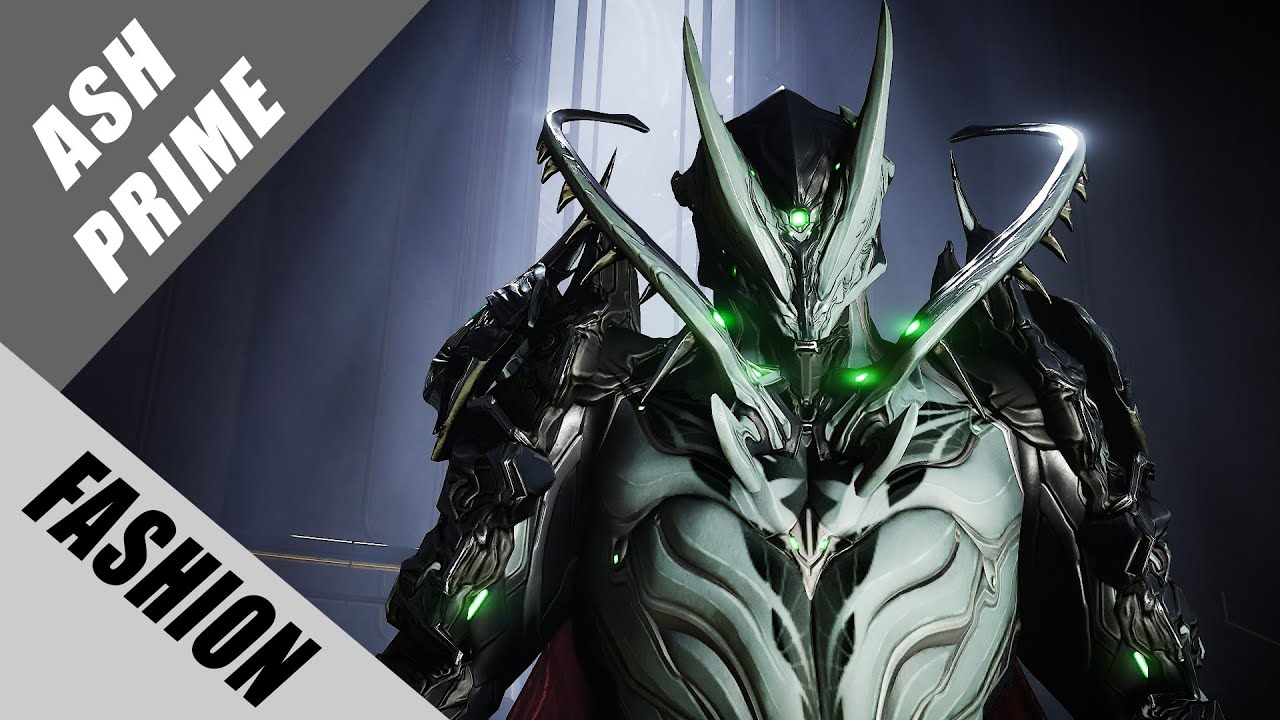 Warframe | Fashion Frame | Ash Prime : Pale Shadow