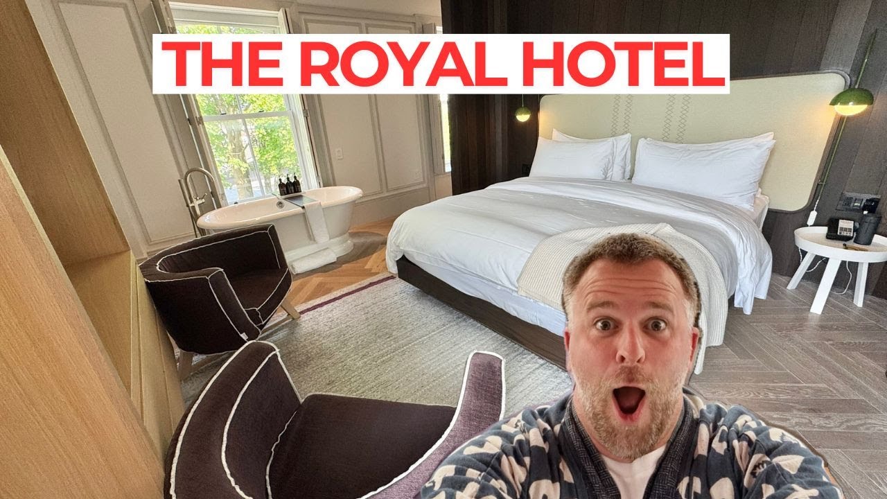 The Royal Hotel Tour: Picton Luxury Boutique Hotel in Prince Edward County Ontario Wine Country