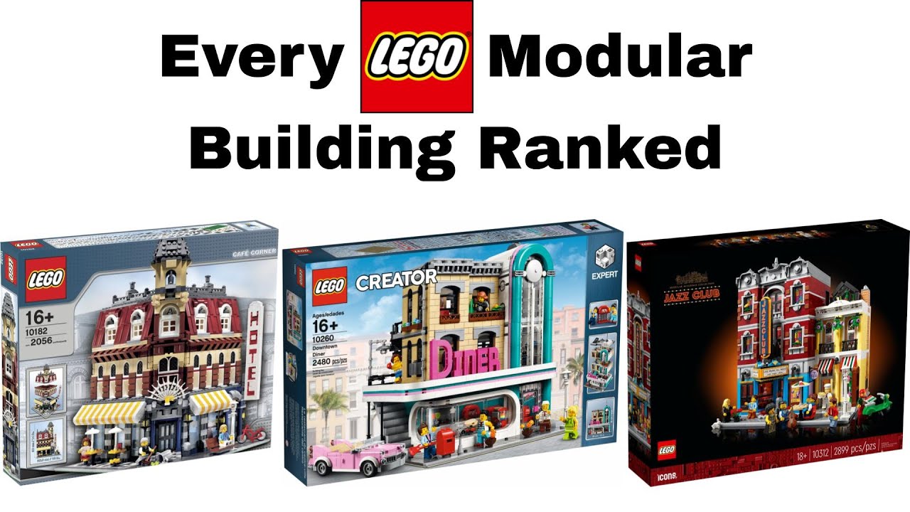 Every LEGO Modular Building (2007-2023) Set Ranked