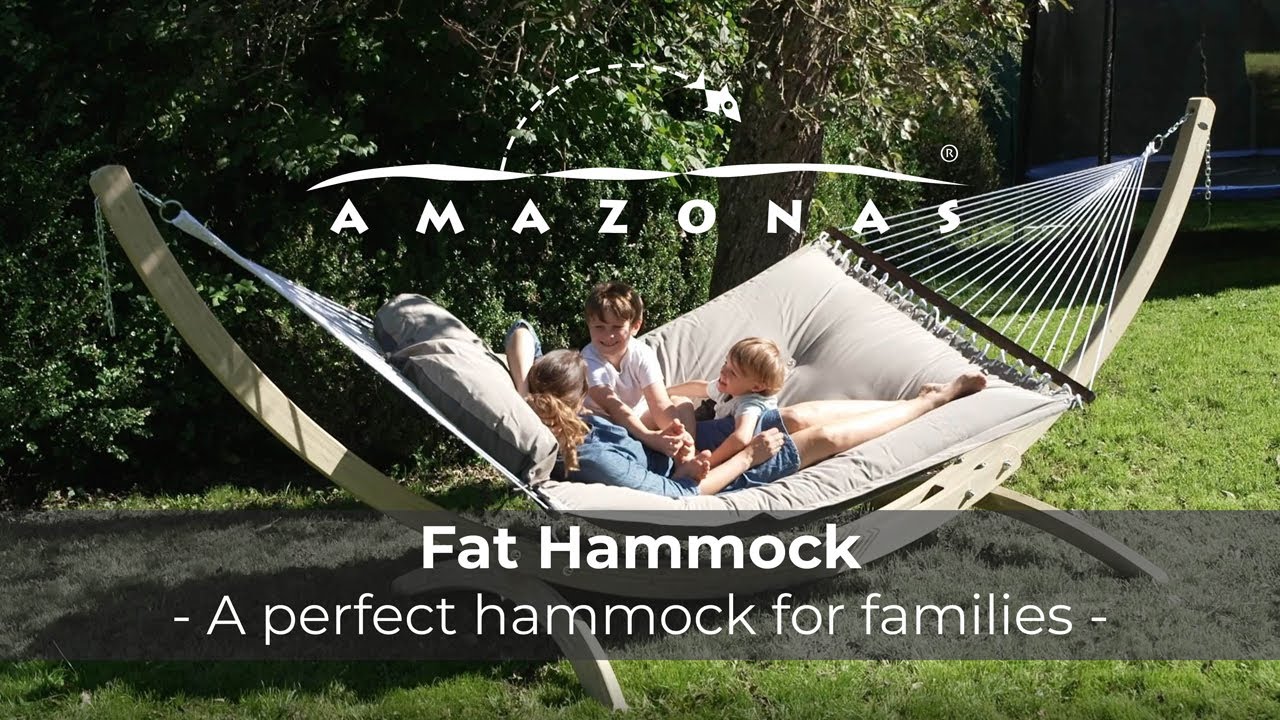AMAZONAS Fat Hammock - A perfect hammock for families