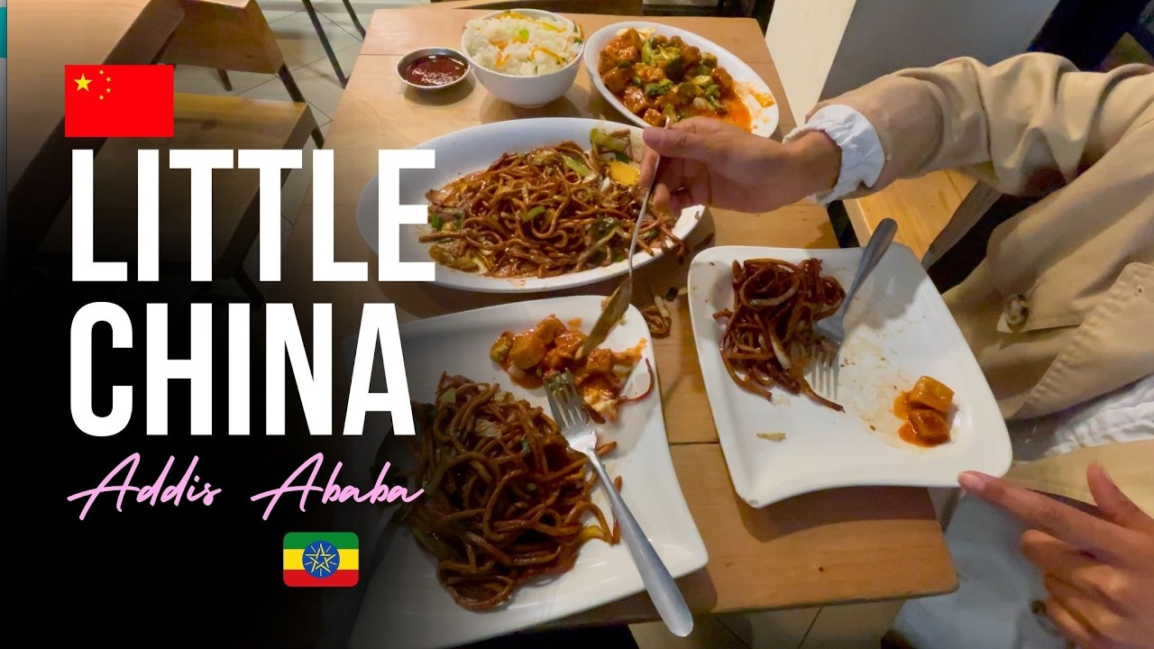 Trying Chinese Food in Addis Ababa 🇪🇹 | First Time at Little China 🇨🇳