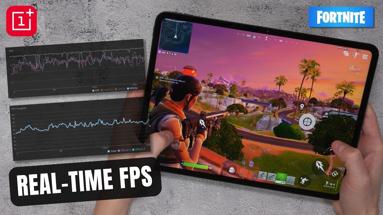 OnePlus Pad Go 2 Fortnite | Is It Playable? (FPS Test)