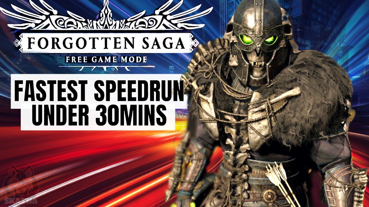 Forgotten Saga SPEEDRUN UNDER 30 Mins Ac Valhalla