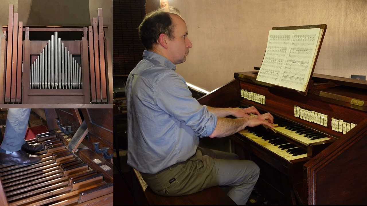 Louis Vierne Final (Symphony No. 1) - Bruno Guilois, l'orgue de l'église Sainte-Odile, Paris