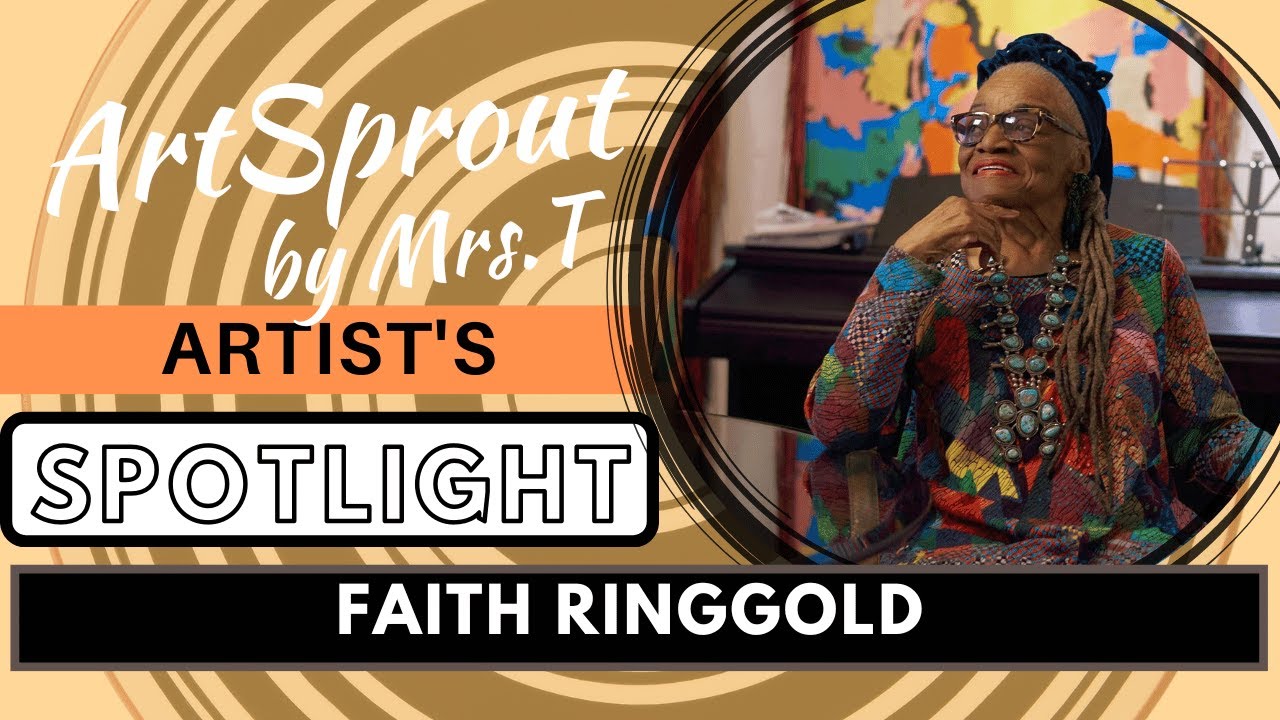 FAITH RINGGOLD Art for Kids - Her Art Shaped Black History 📚