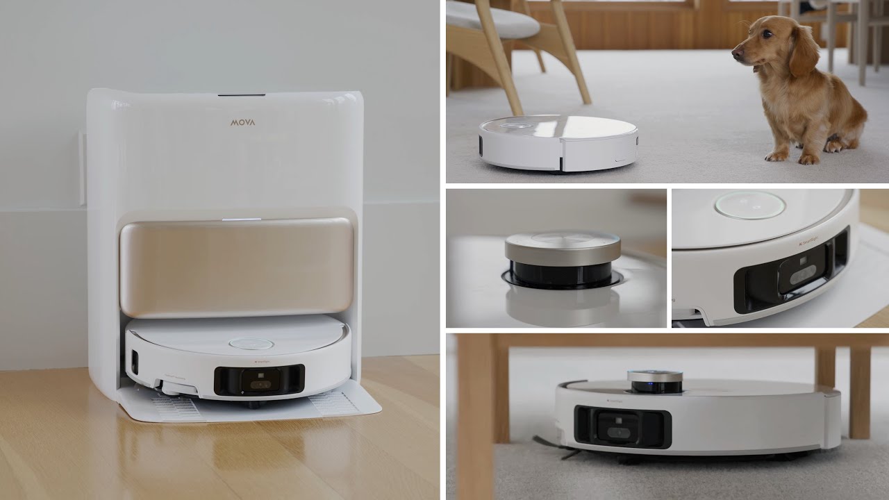 MOVA V50 Ultra Complete Vacuum // Лучший лидар с искусственным интеллектом для домашних животных ...