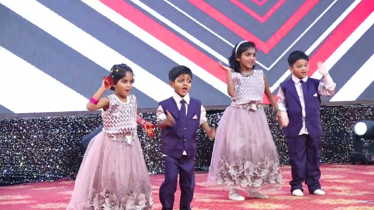 UKG (Cherry) Students Performance at 10th Annual Day Celebrations - Winfield Schools, Khammam